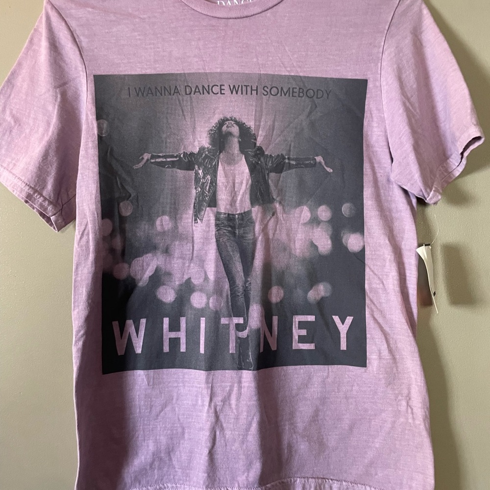 Whitney Graphic T-Shirt in Purple